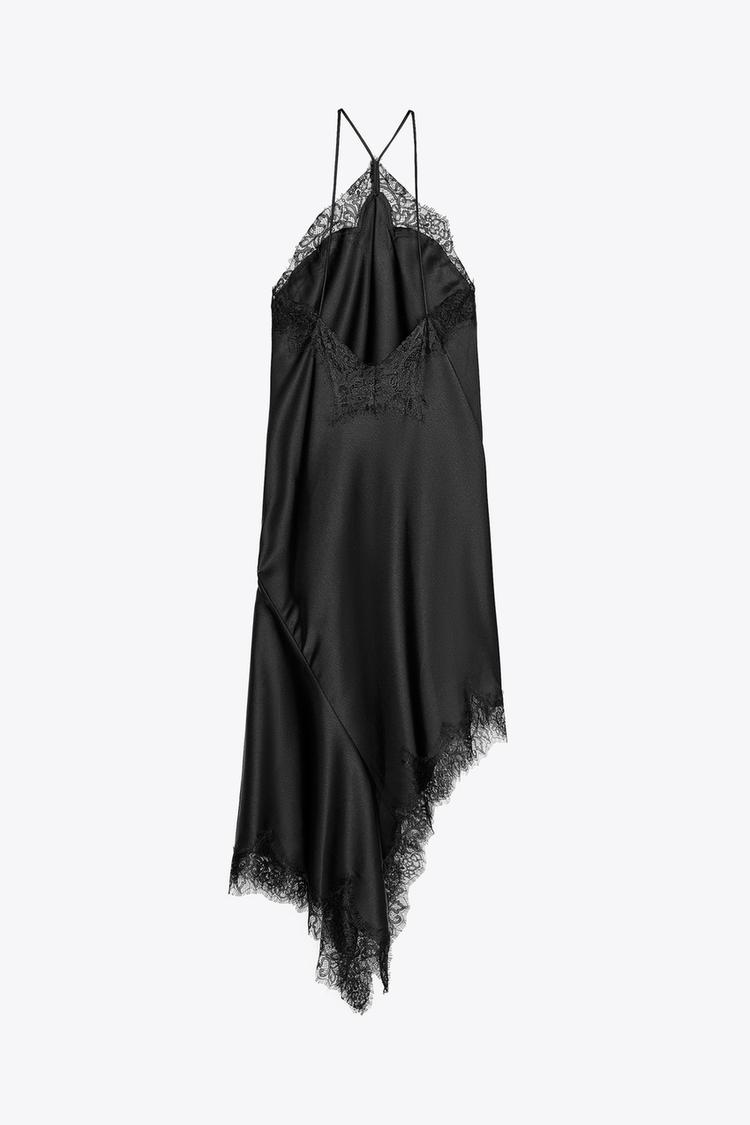 Sharina Lace Halter Dress