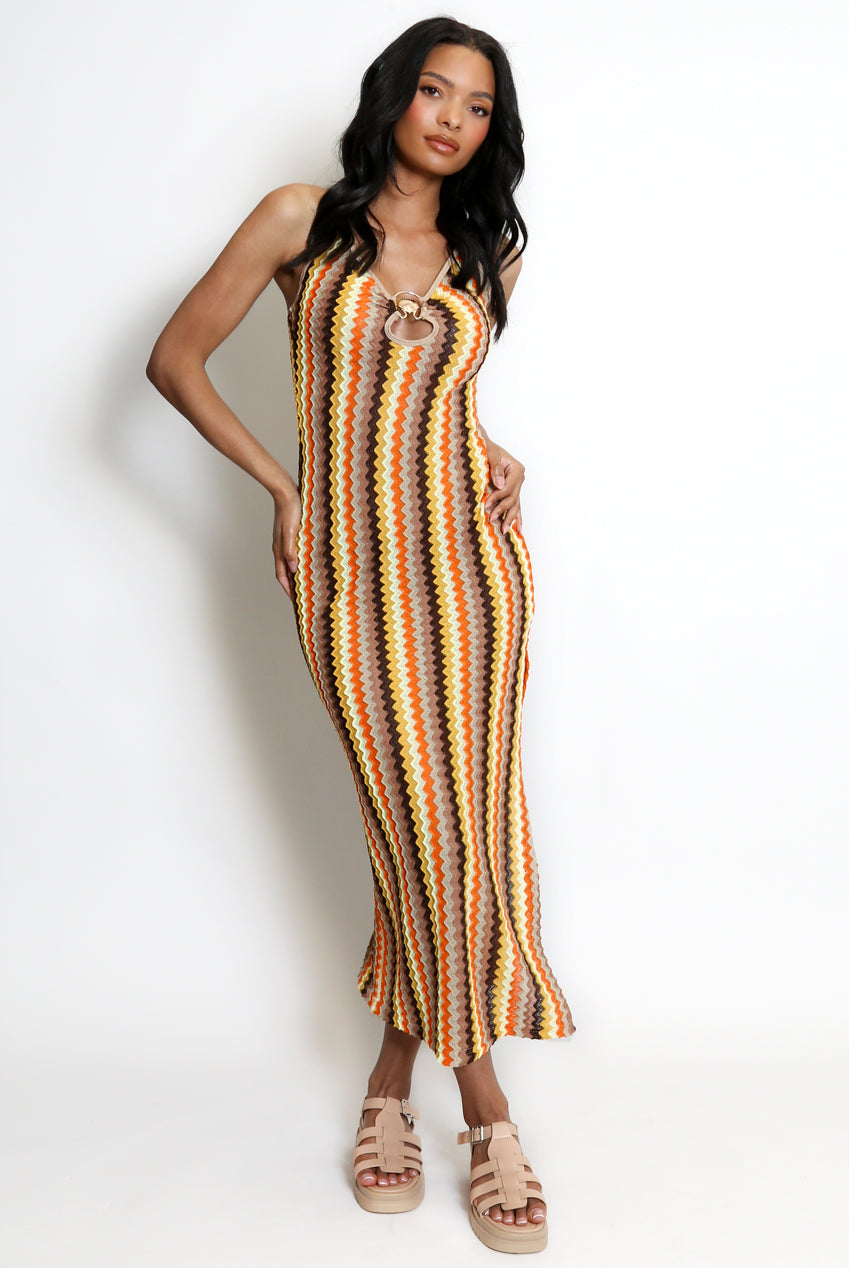 Jasmine Zigzag Dress