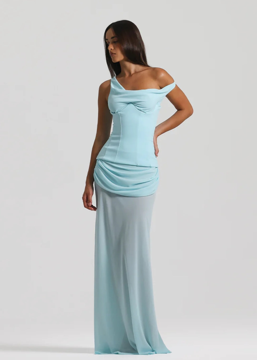 Celestine Drape Gown