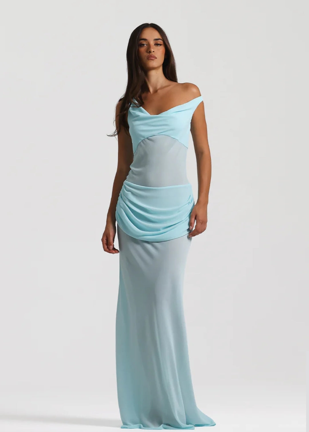 Celestine Drape Gown