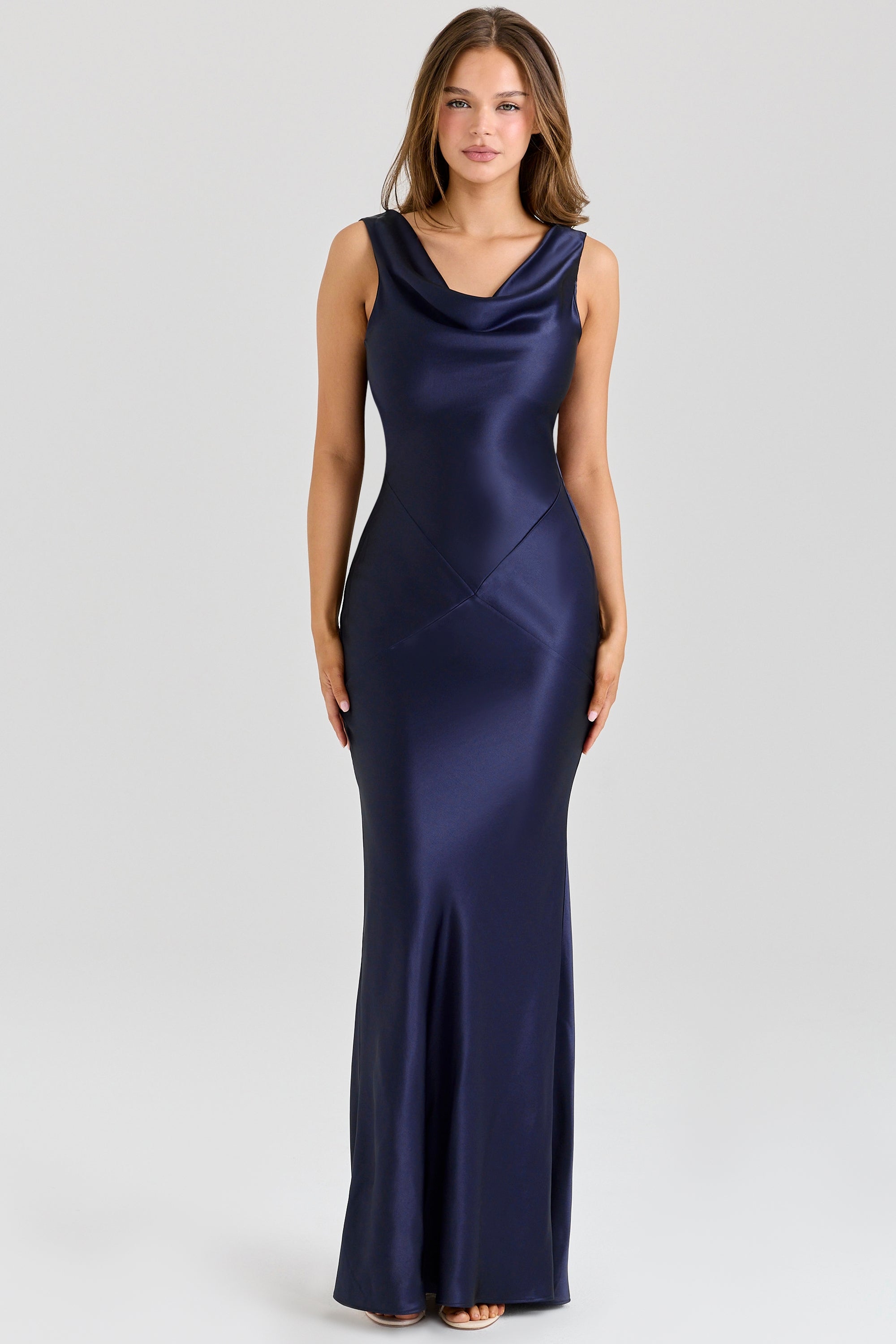 Celestine Satin Gown