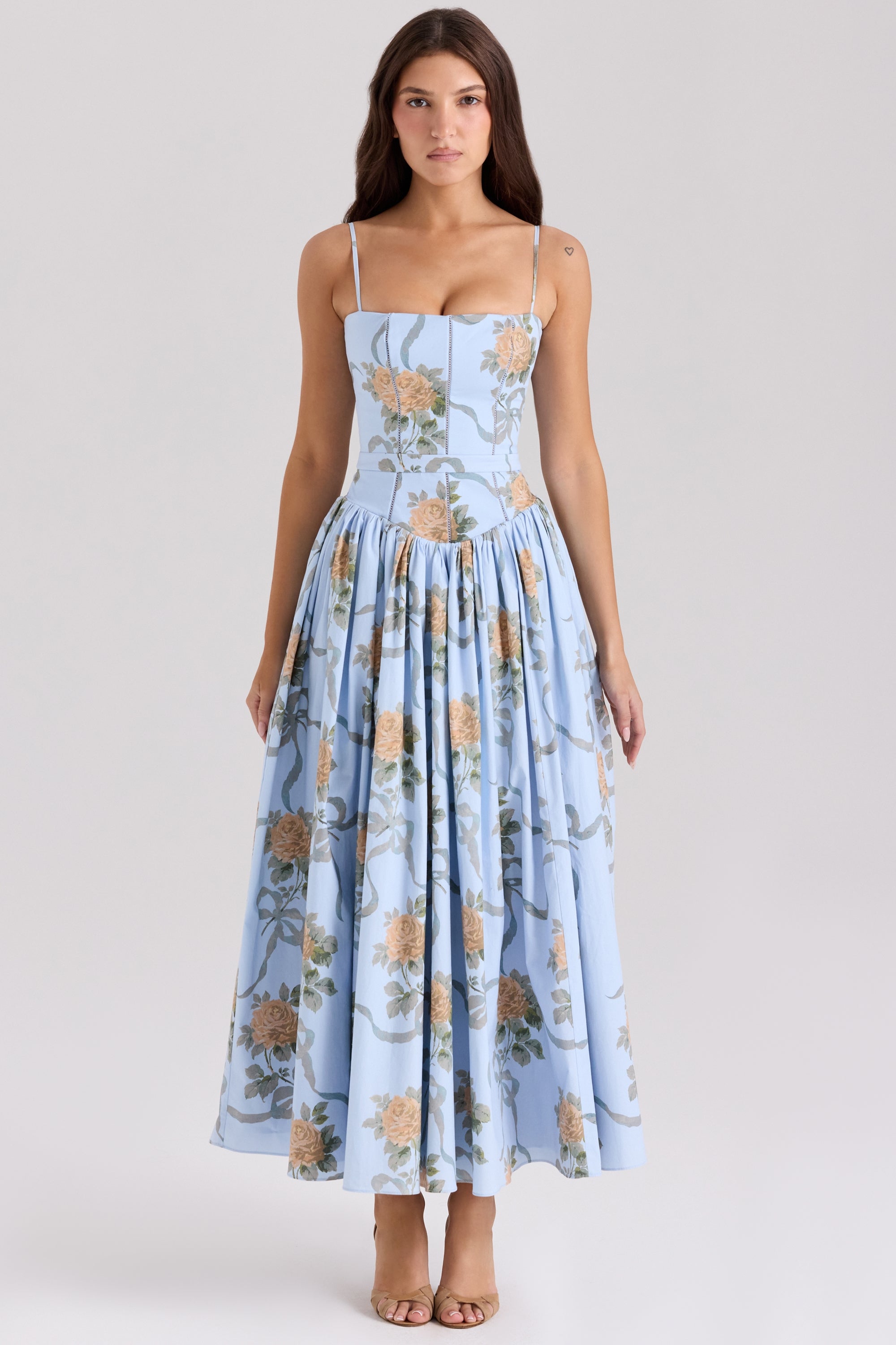 Ysabella Floral Maxi Dress