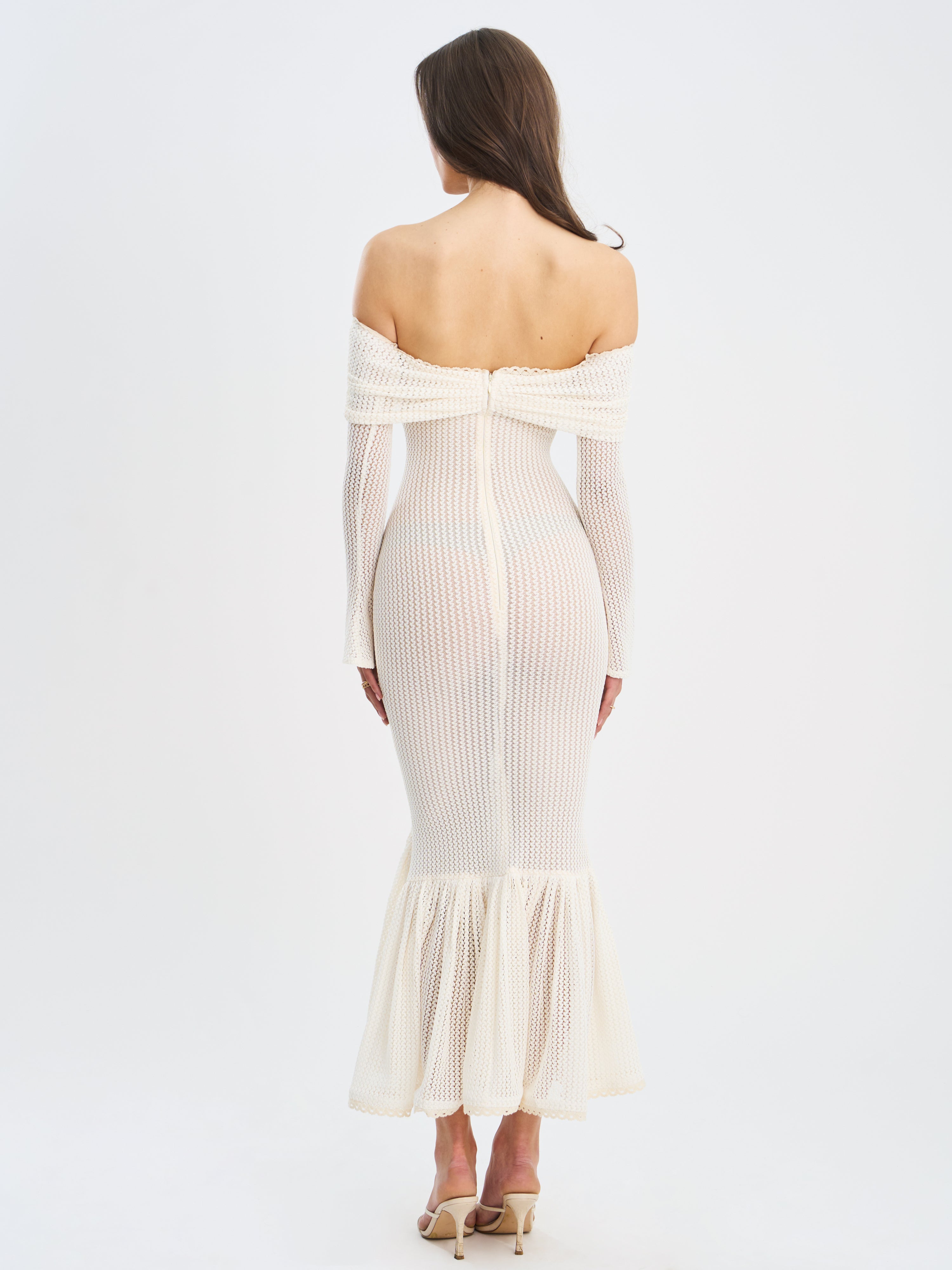 Cloud Serenade Knit Gown