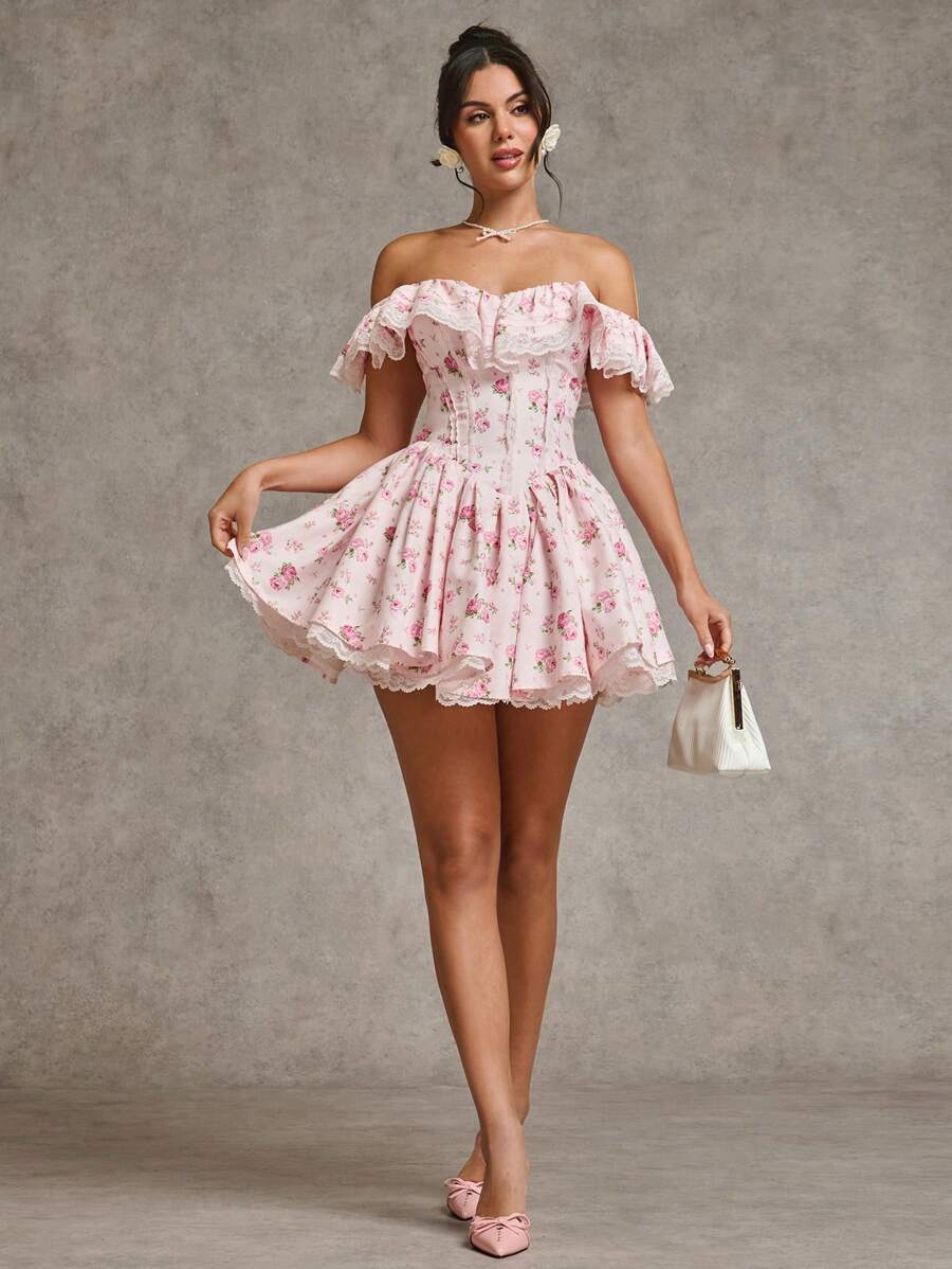 Daisy Off Shoulder Dress