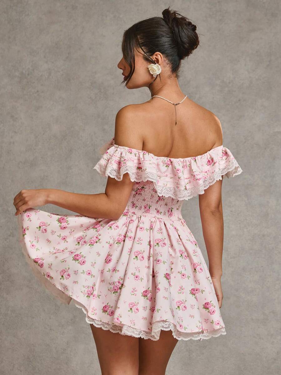 Daisy Off Shoulder Dress