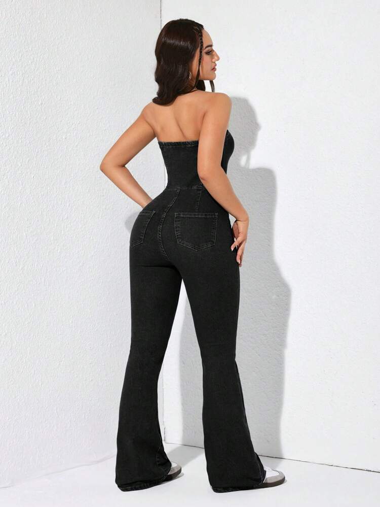 Belle Denim Jumpsuit