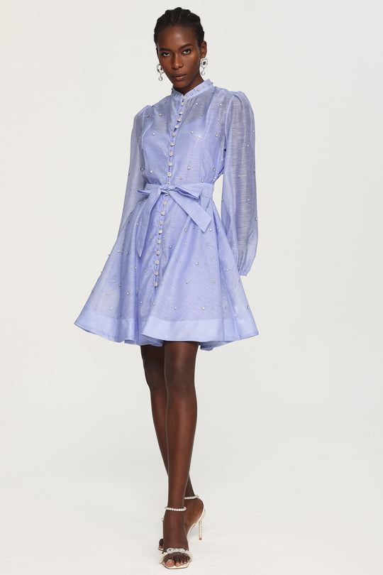 Lumi Pearl Shirt Dress