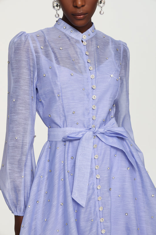 Lumi Pearl Shirt Dress