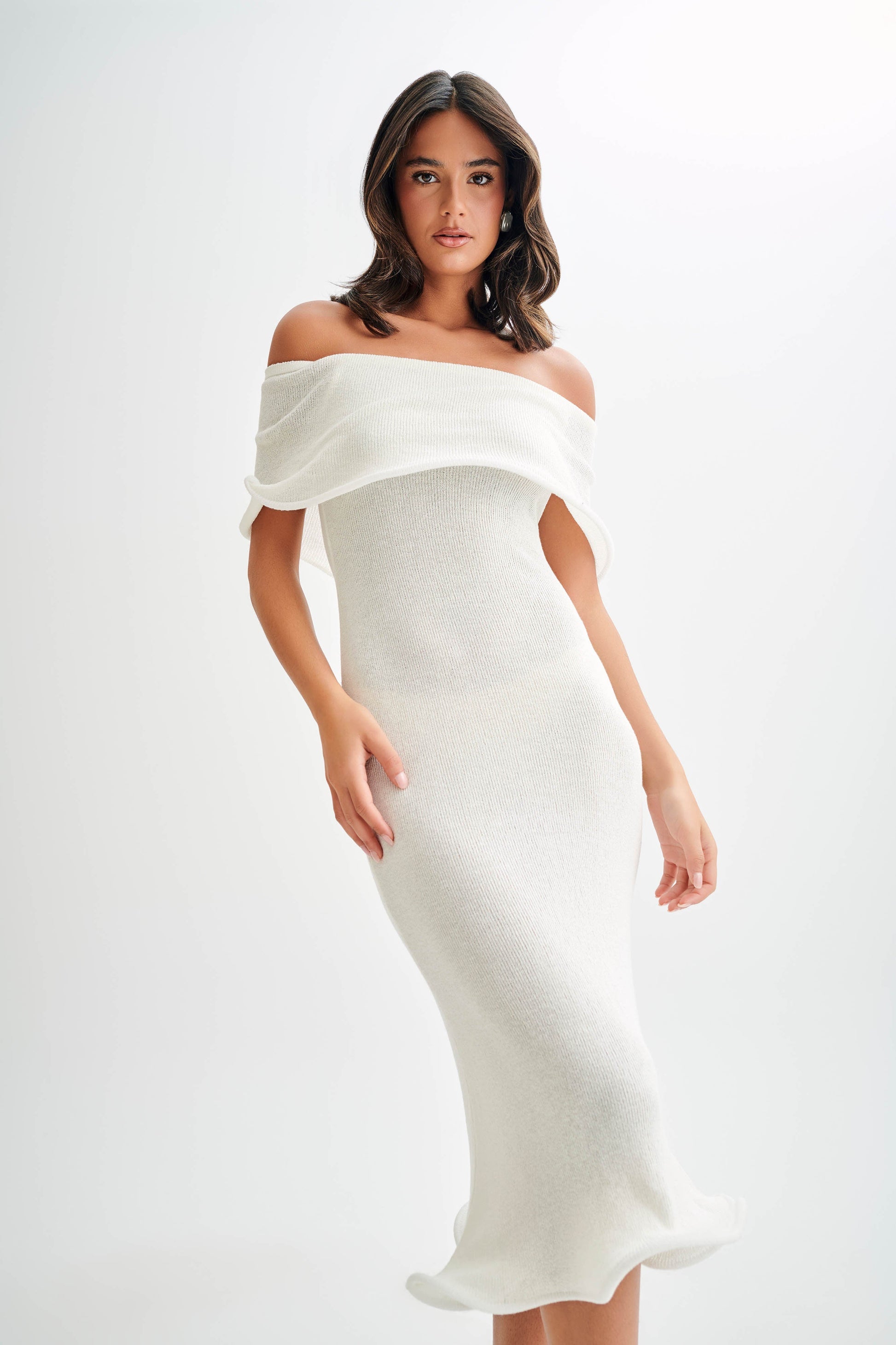 Celestina Off-Shoulder Midi