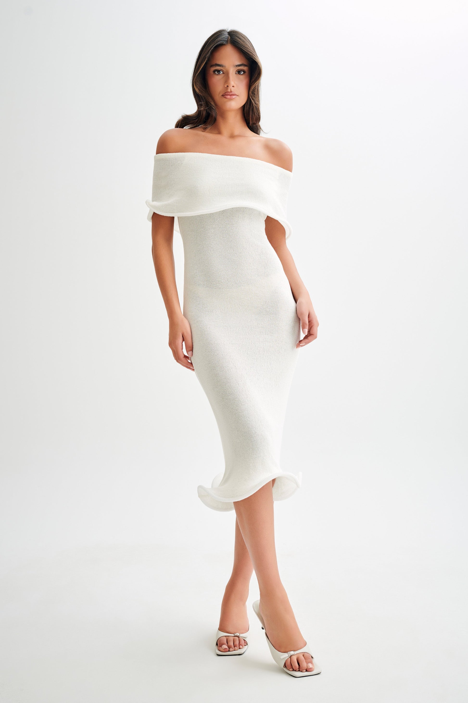 Celestina Off-Shoulder Midi