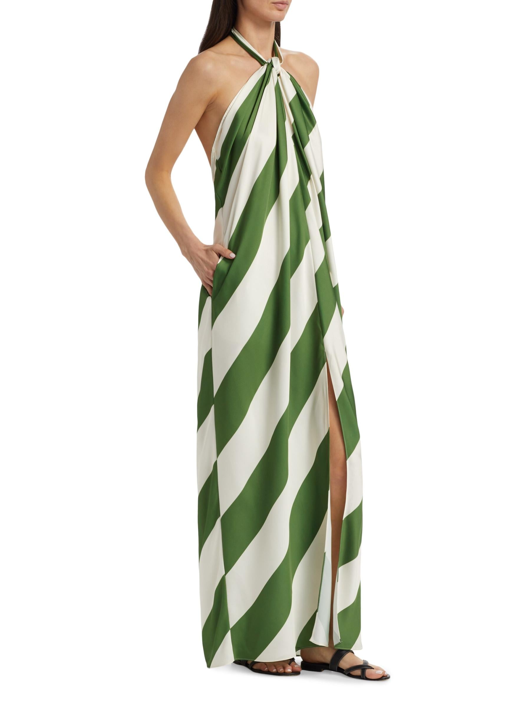 Chantell Striped Maxi Dress
