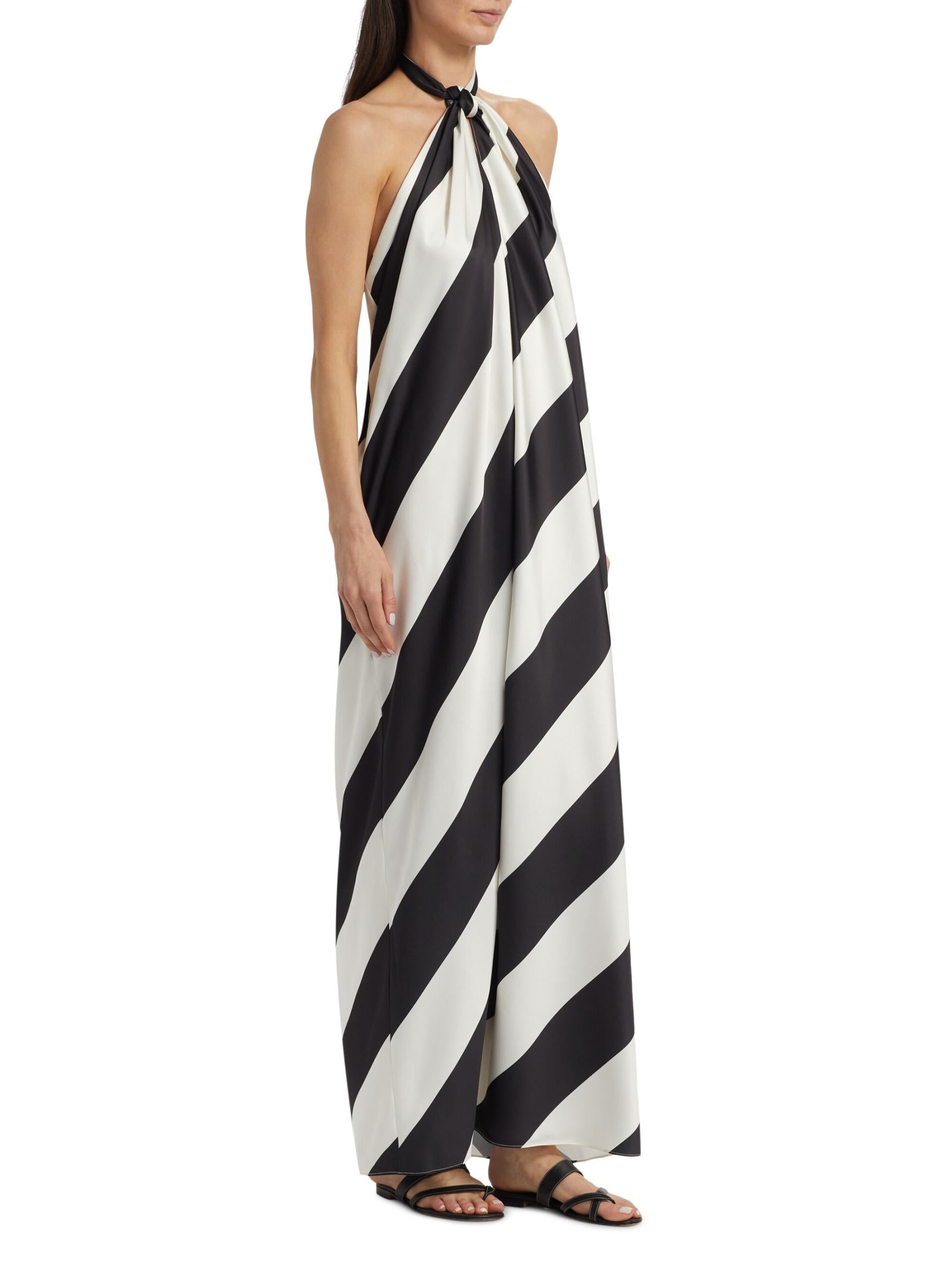 Chantell Striped Maxi Dress