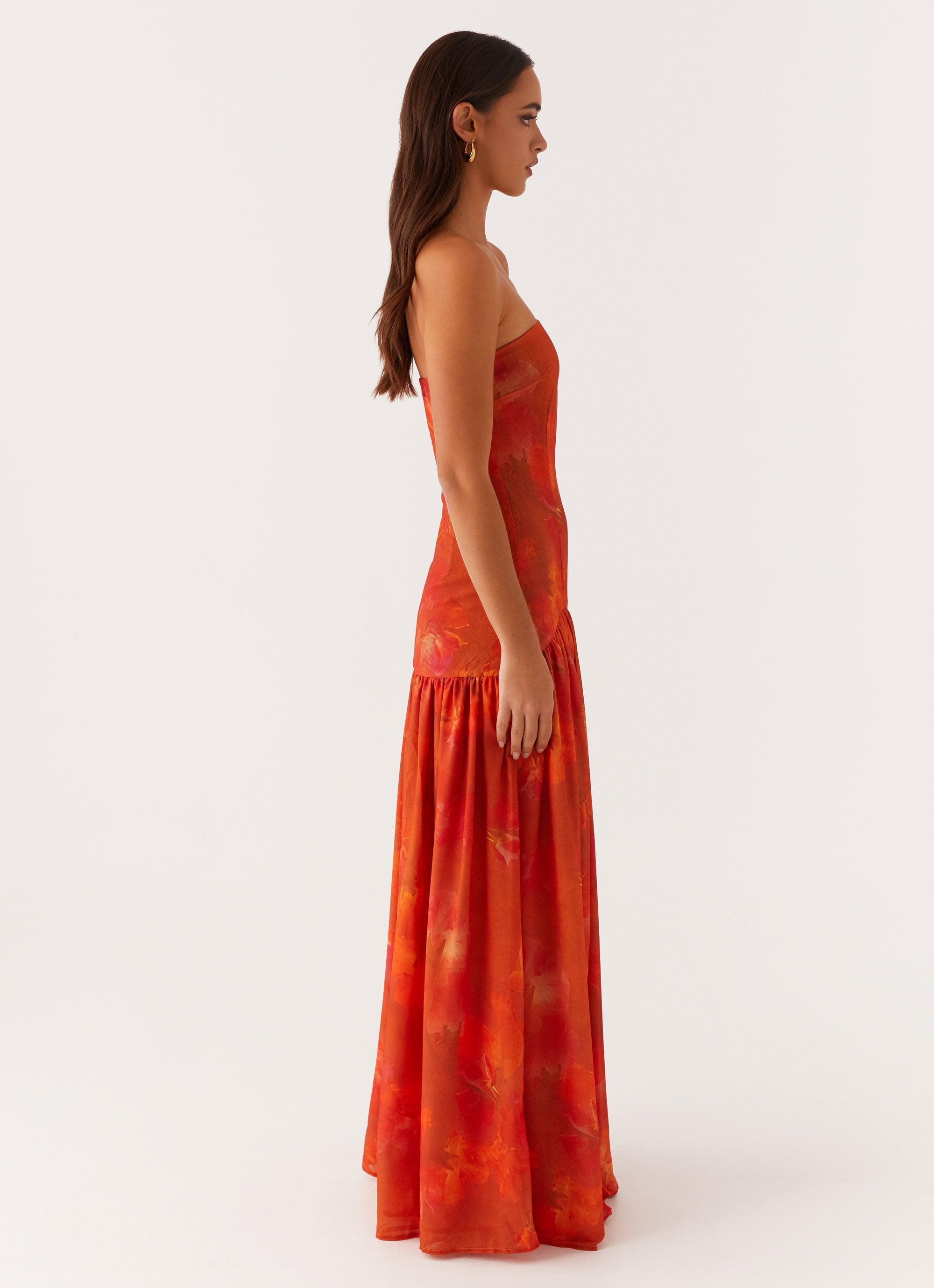 Amber Strapless Maxi Dress