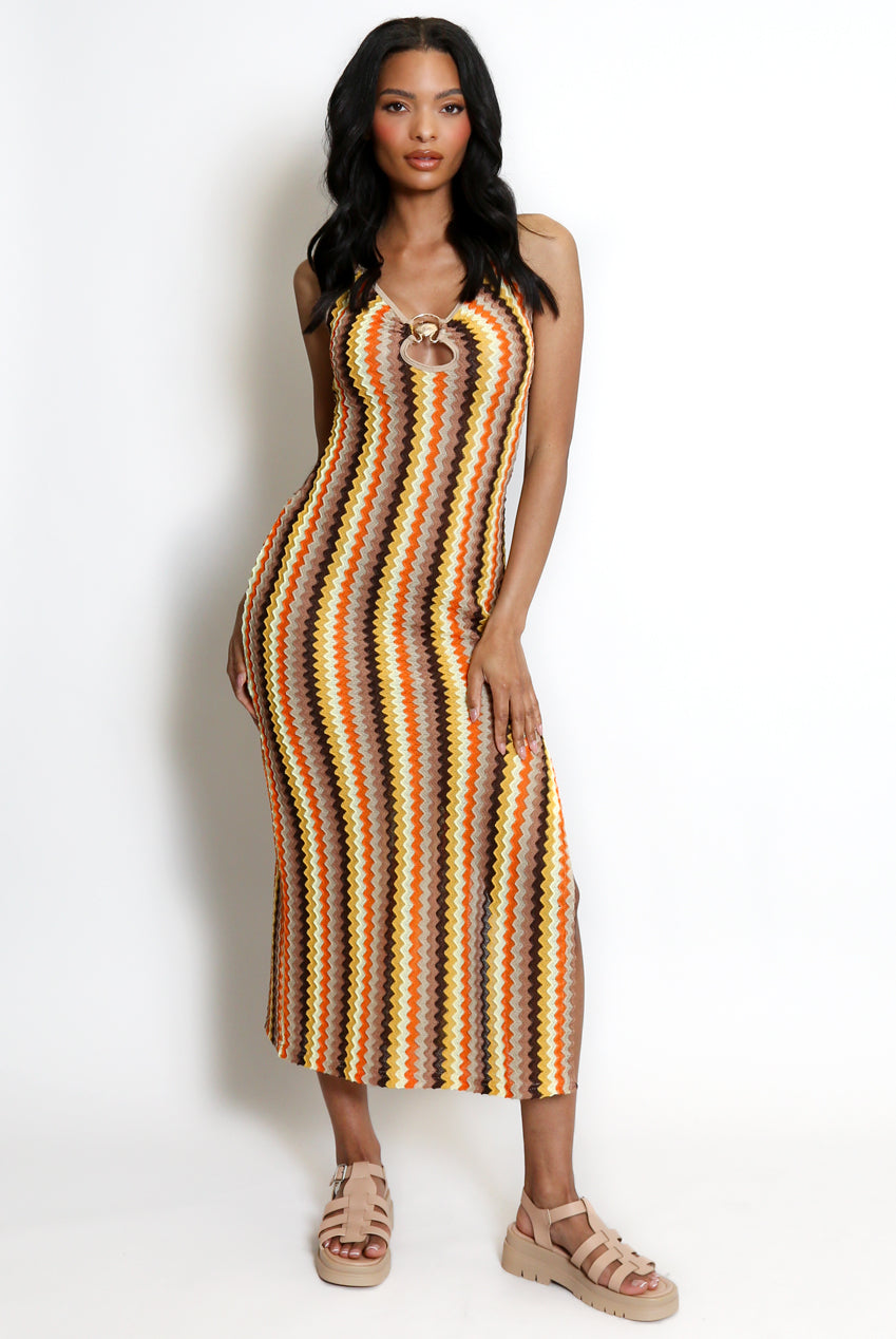 Jasmine Zigzag Dress
