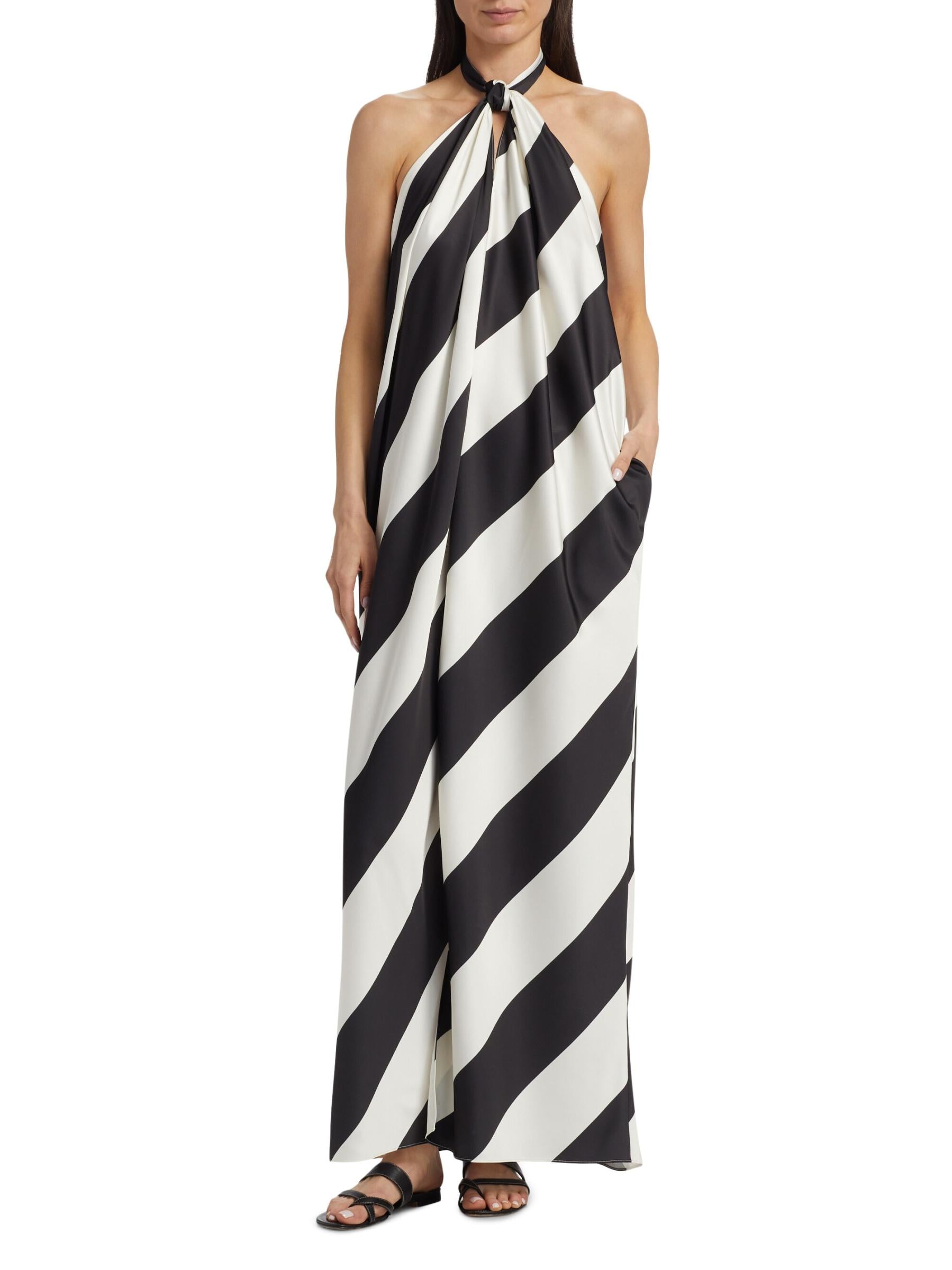Chantell Striped Maxi Dress