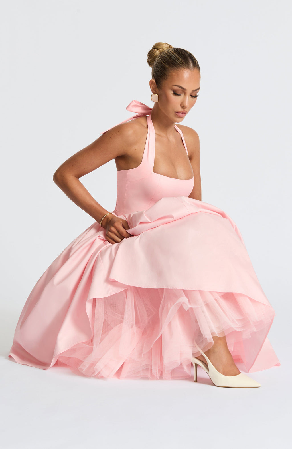 Cressida Halter Midi Dress