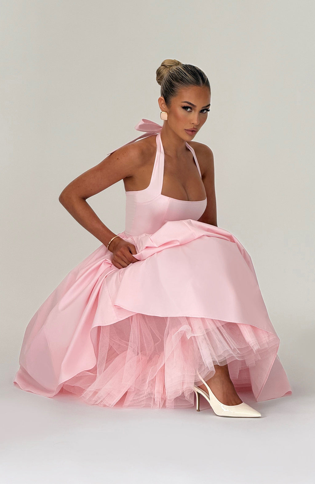 Cressida Halter Midi Dress