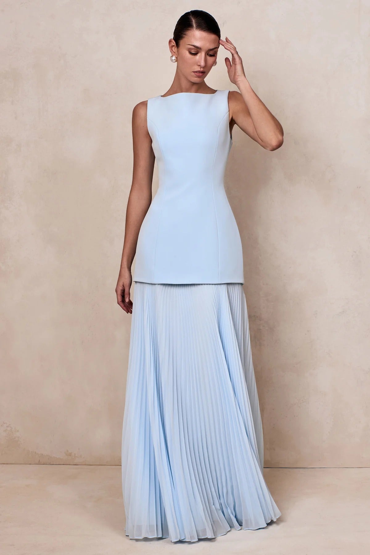 Hadley Powder Blue Gown