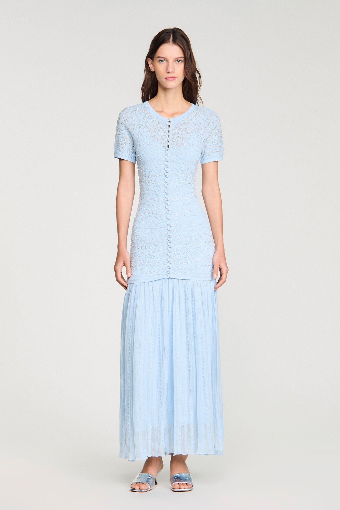 Aurelia Skyfall Lace Gown