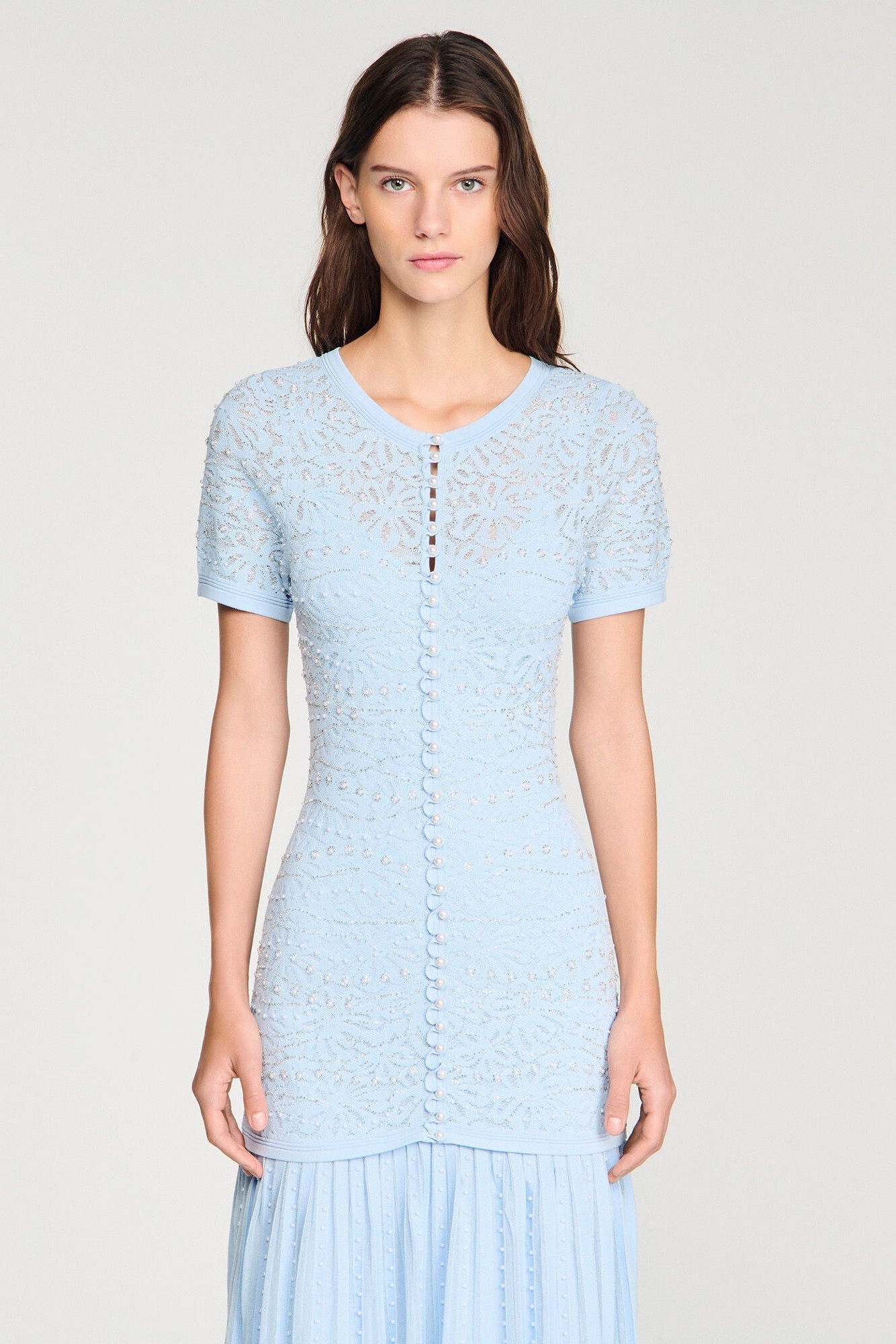 Aurelia Skyfall Lace Gown