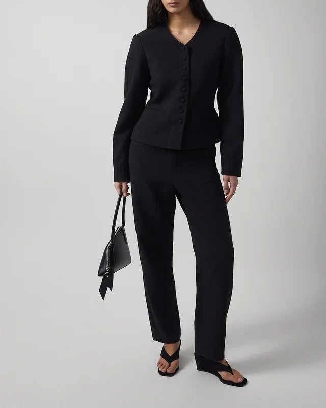 Midnight Poise Tailored Jacket