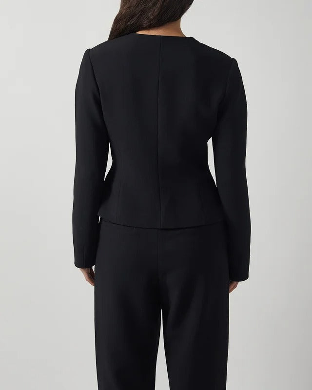 Midnight Poise Tailored Jacket