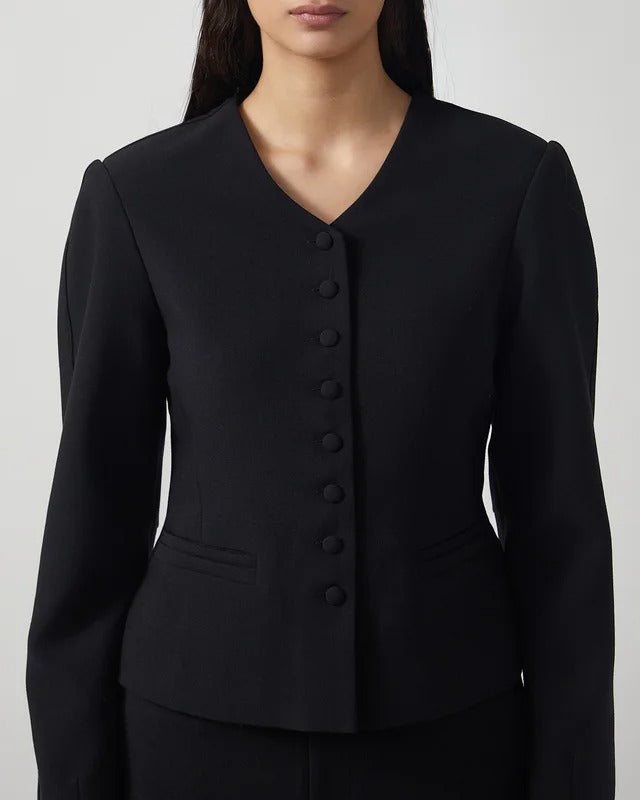 Midnight Poise Tailored Jacket