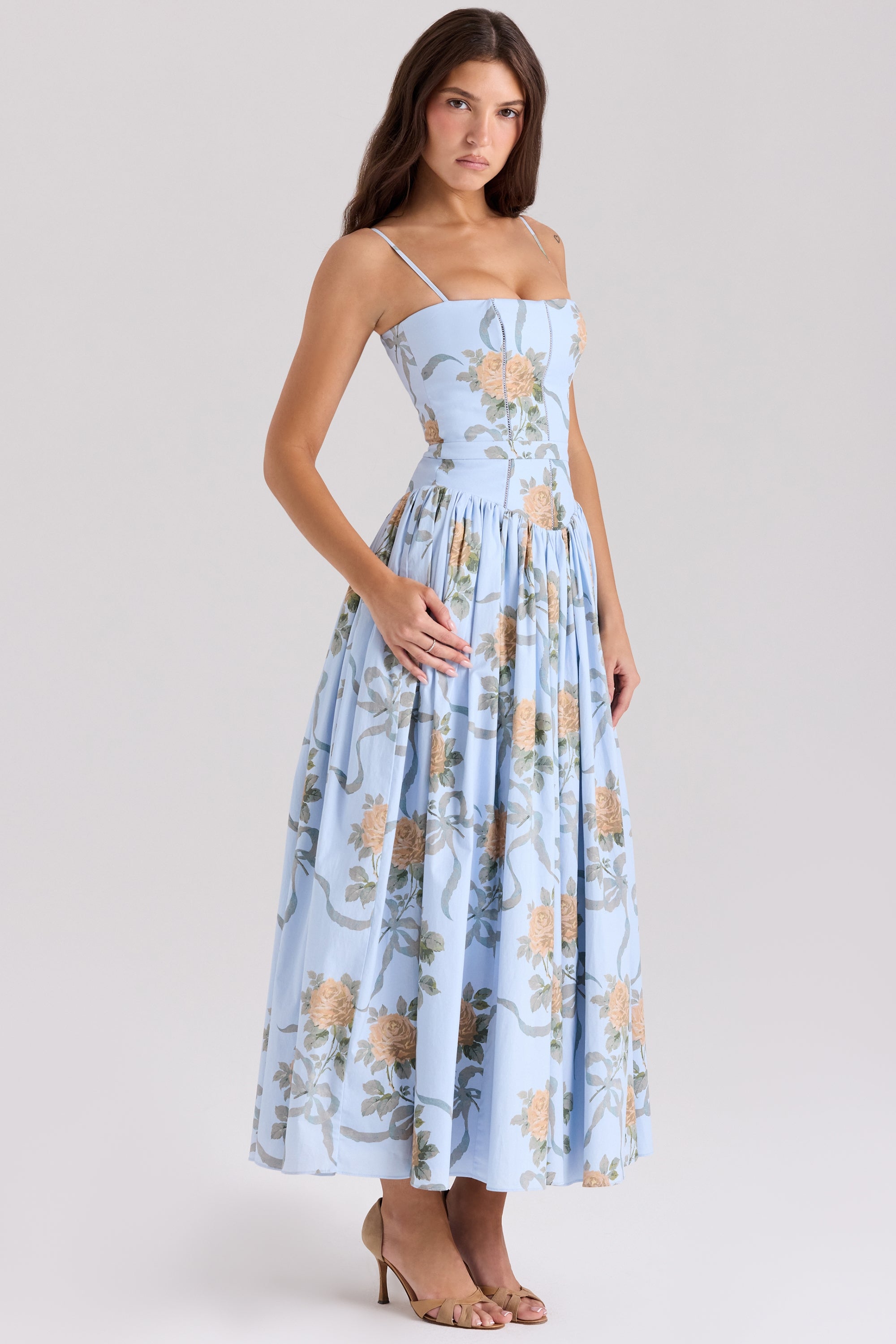 Ysabella Floral Maxi Dress
